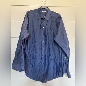 Merona Dark Blue Button-Down Shirt Men’s XXL